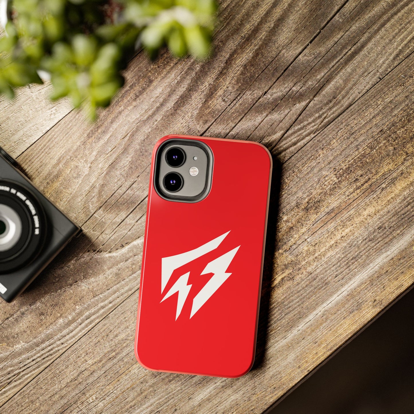 Flashlander Thunders Tough Phone Cases for all Iphone and Samsung Galaxy Red