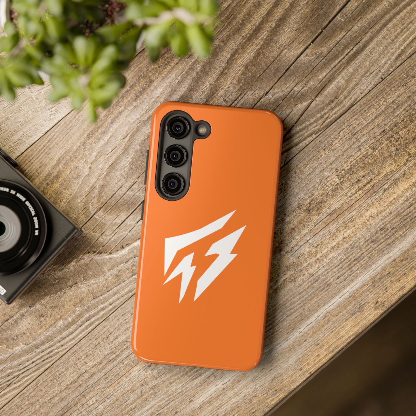 Flashlander Thunders Tough Phone Cases for all Iphone and Samsung Galaxy Crusta Orange