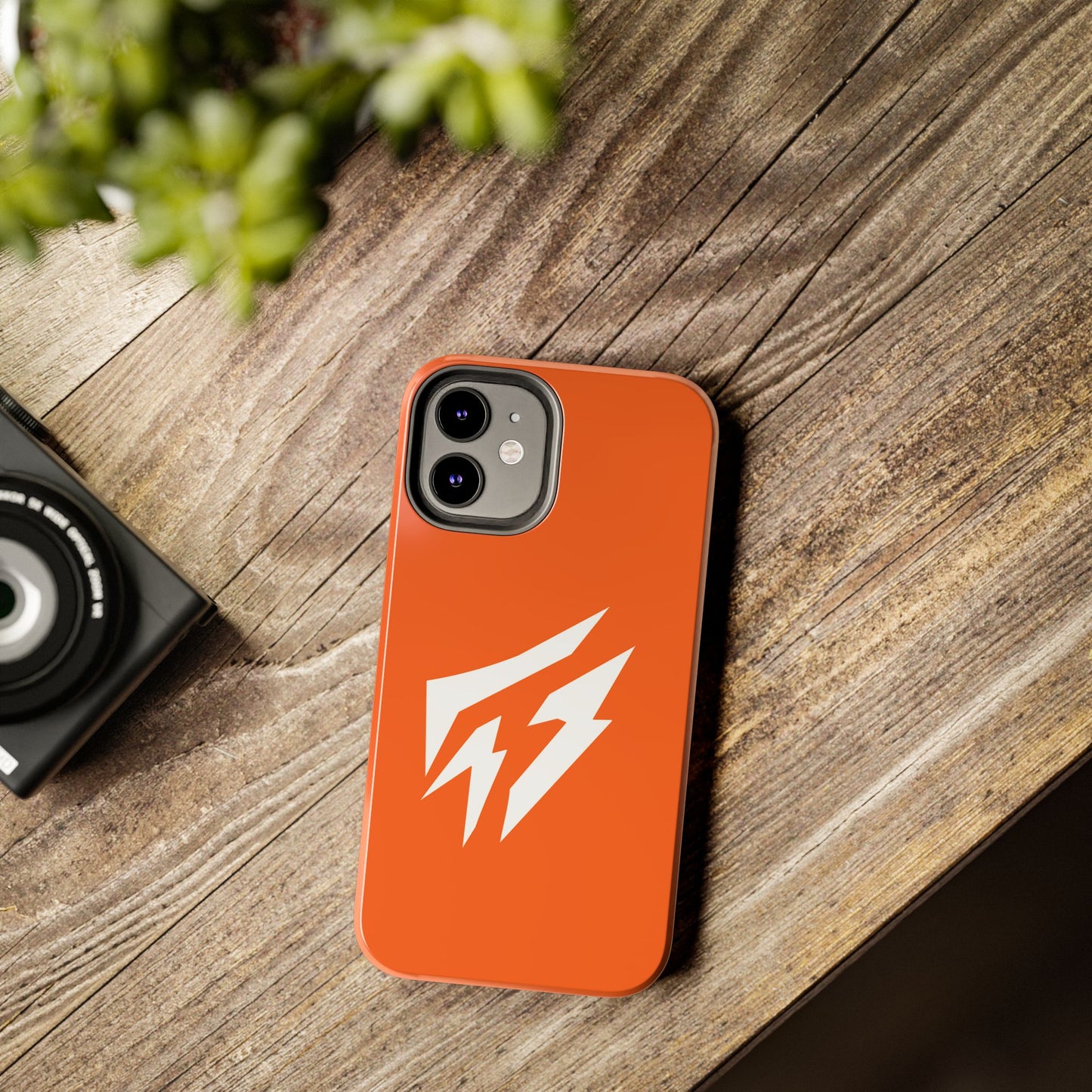 Flashlander Thunders Tough Phone Cases for all Iphone and Samsung Galaxy Orange