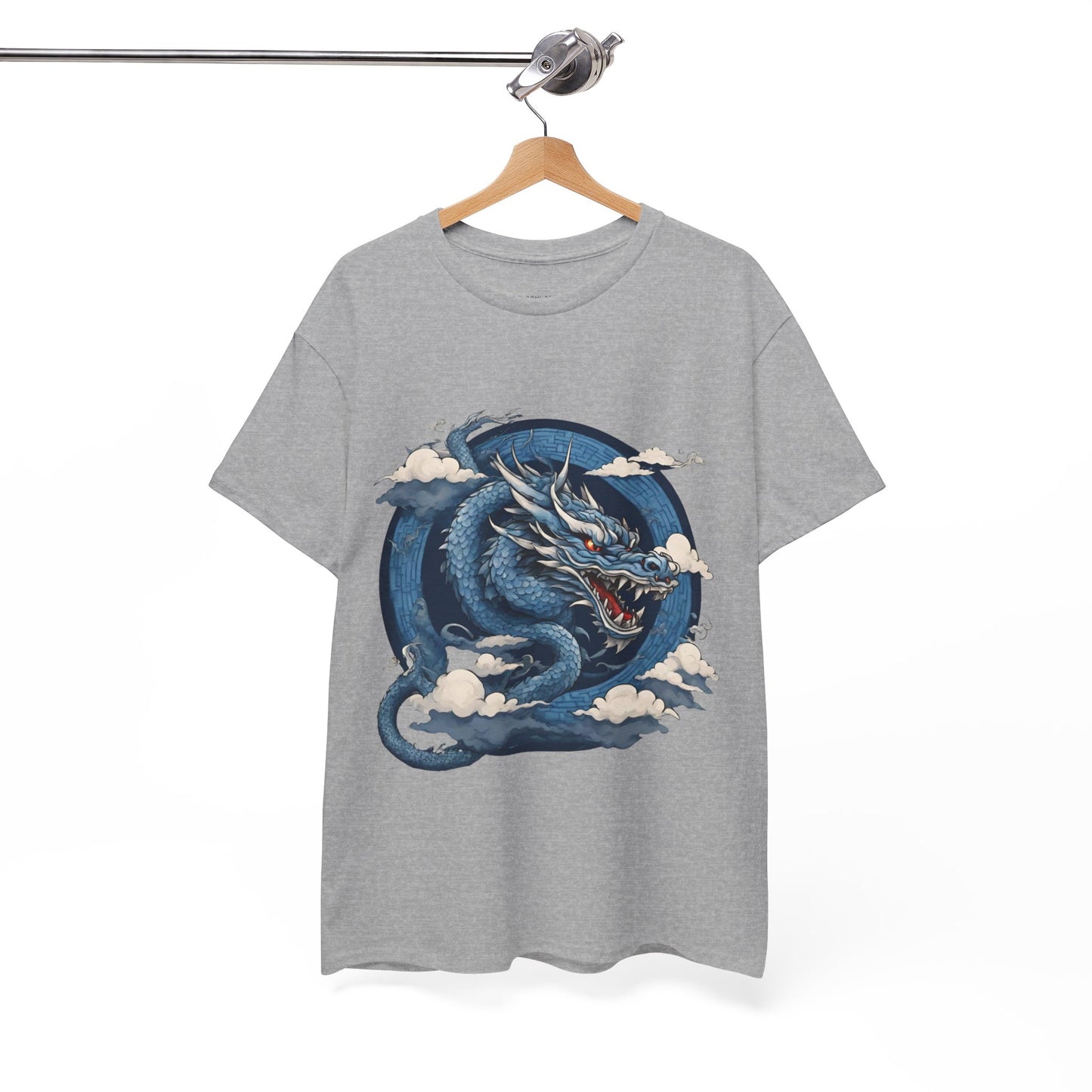 Dragon bleu japonais - T-shirt de sport Flashlander