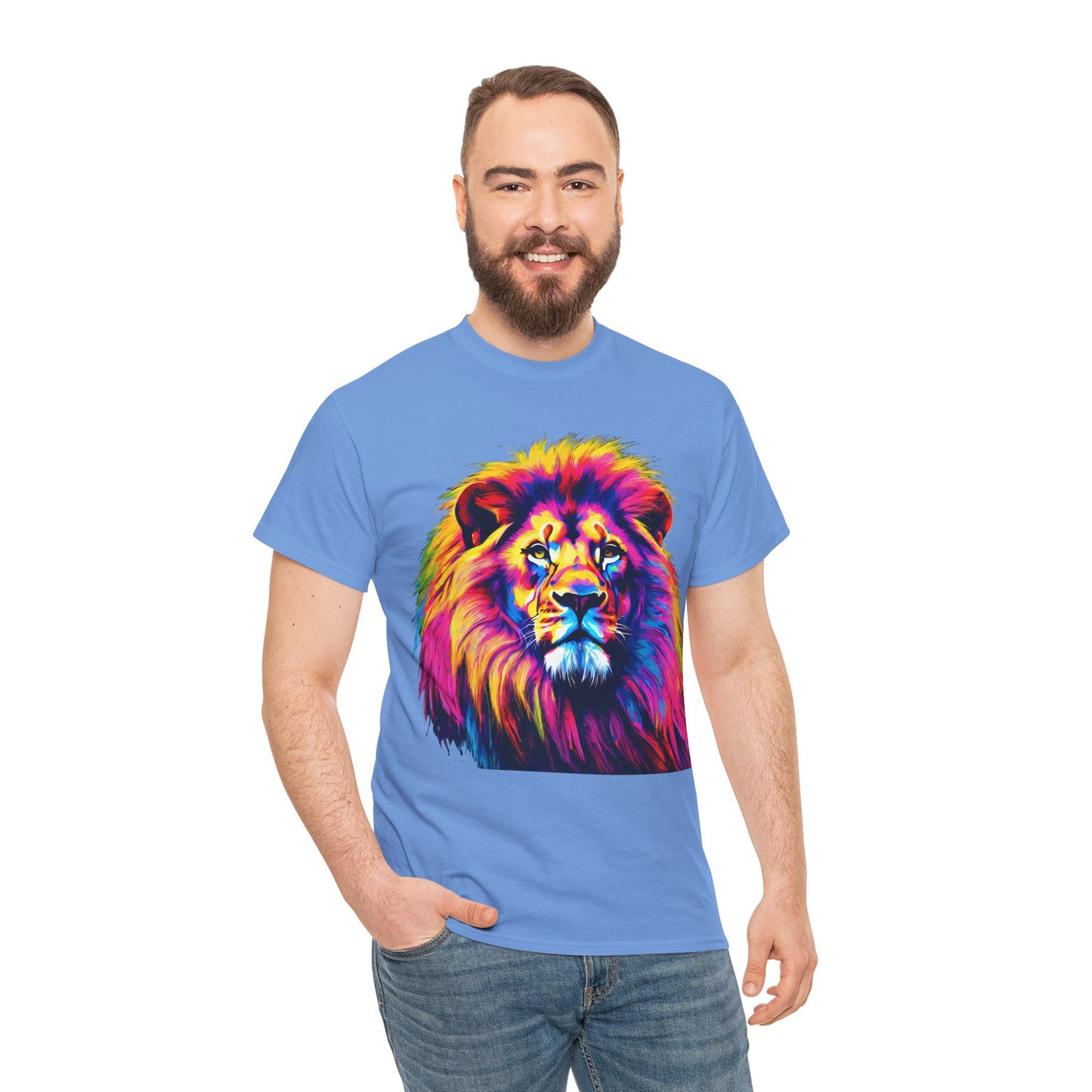 Lion Art Pop T-Shirt Flashlander