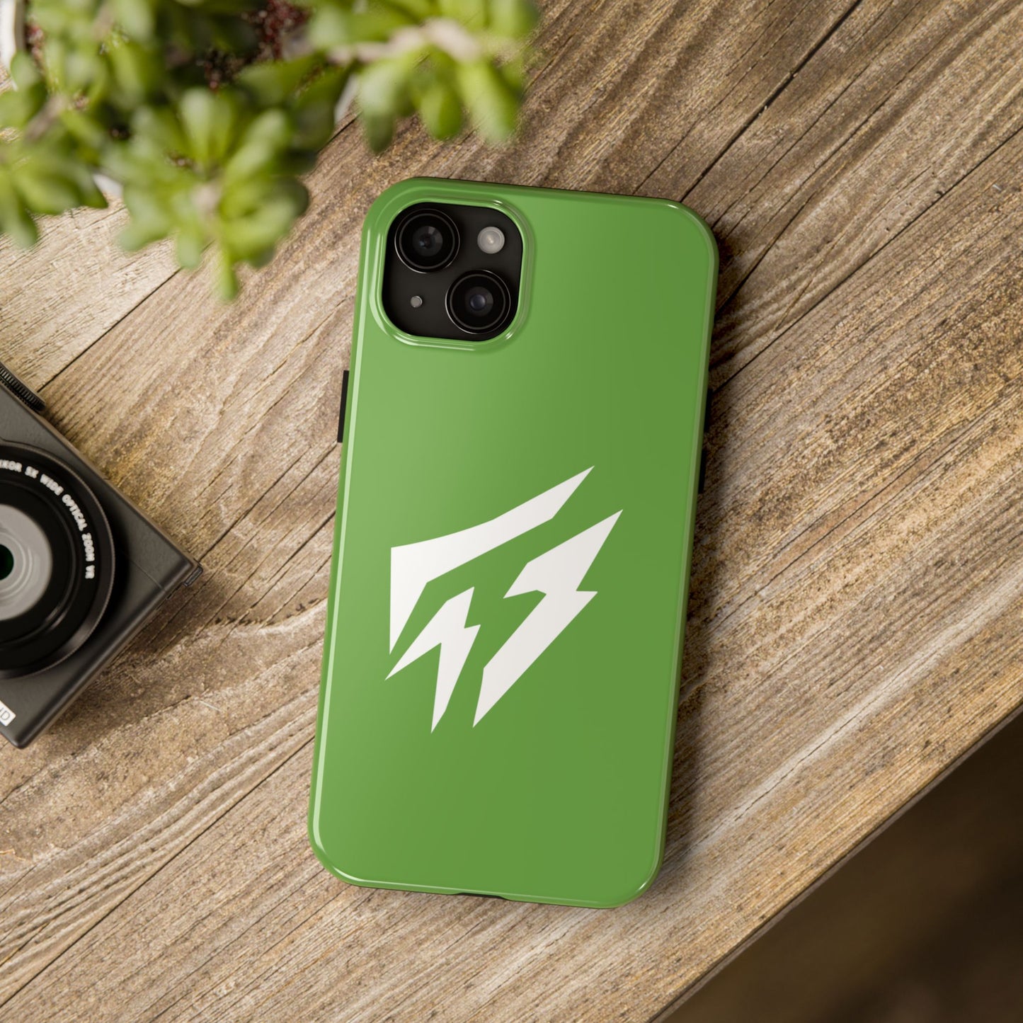 Flashlander Thunders Tough Phone Cases for all Iphone and Samsung Galaxy Green