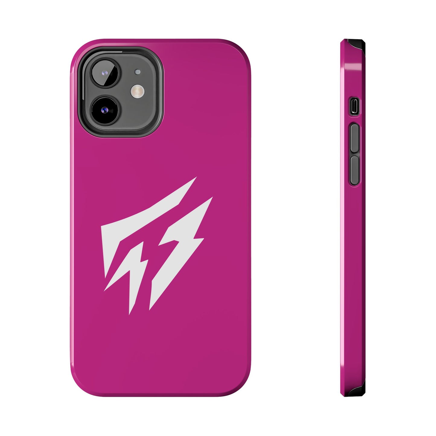 Flashlander Thunders Tough Phone Cases for all Iphone and Samsung Galaxy Dark Pink