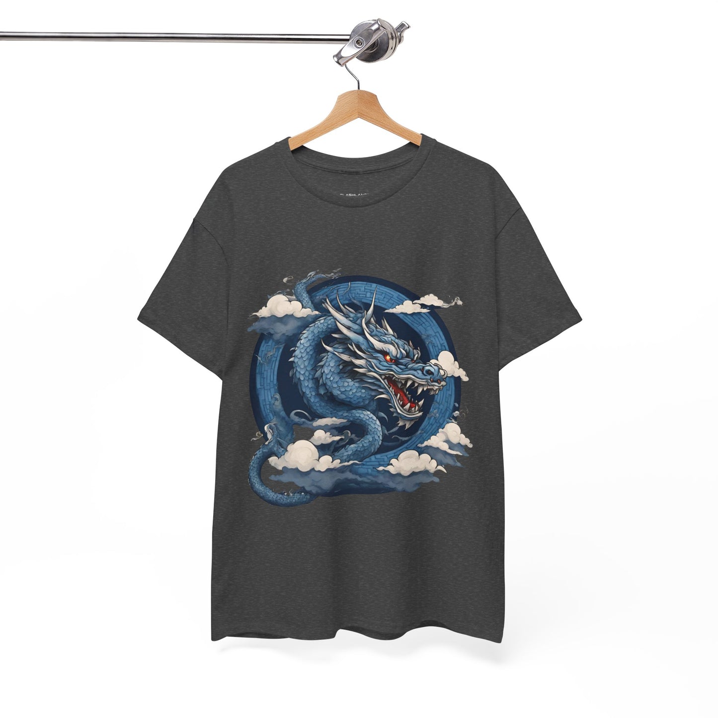 Dragon bleu japonais - T-shirt de sport Flashlander