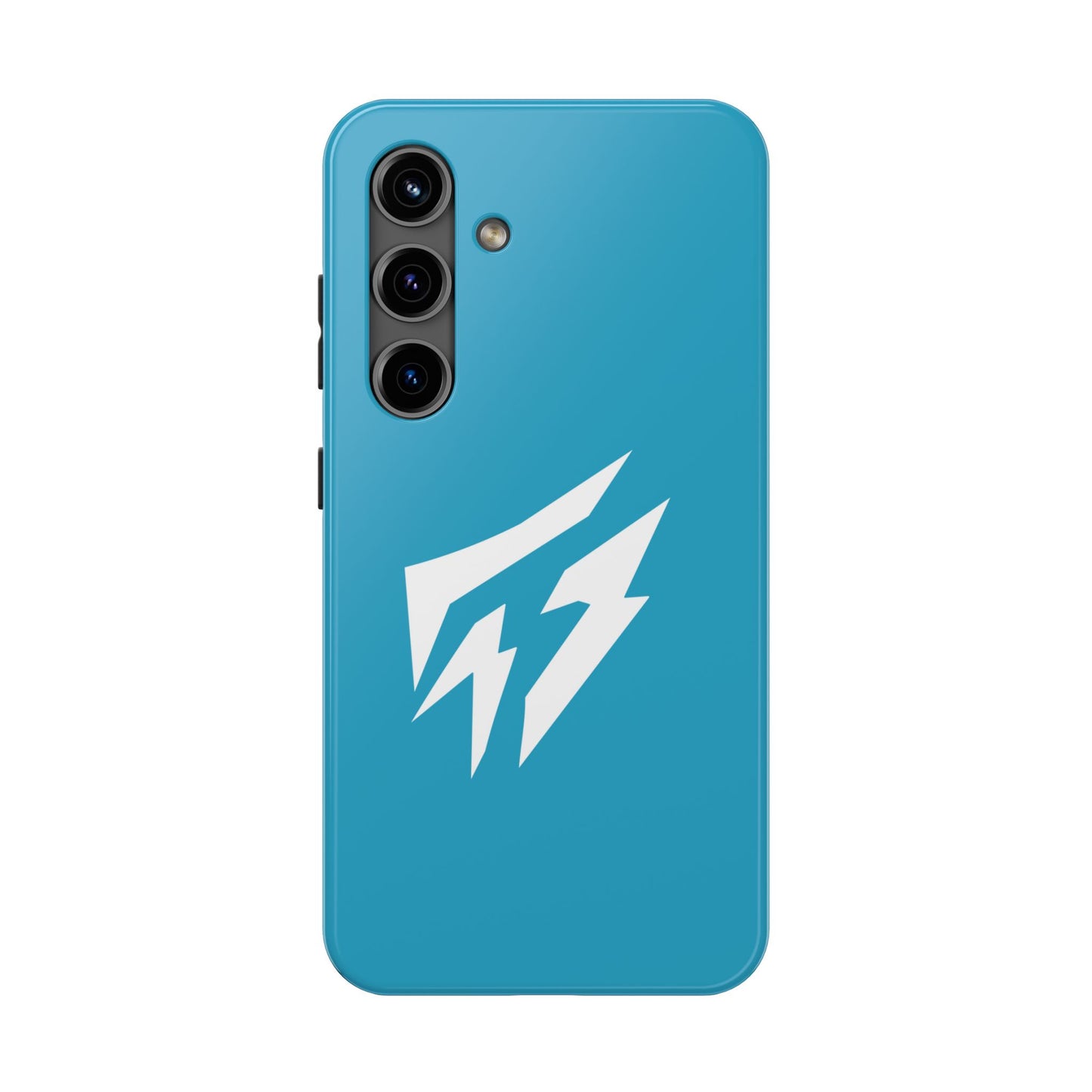 Flashlander Thunders Tough Phone Cases for all Iphone and Samsung Galaxy Blue Aqua Turquoise