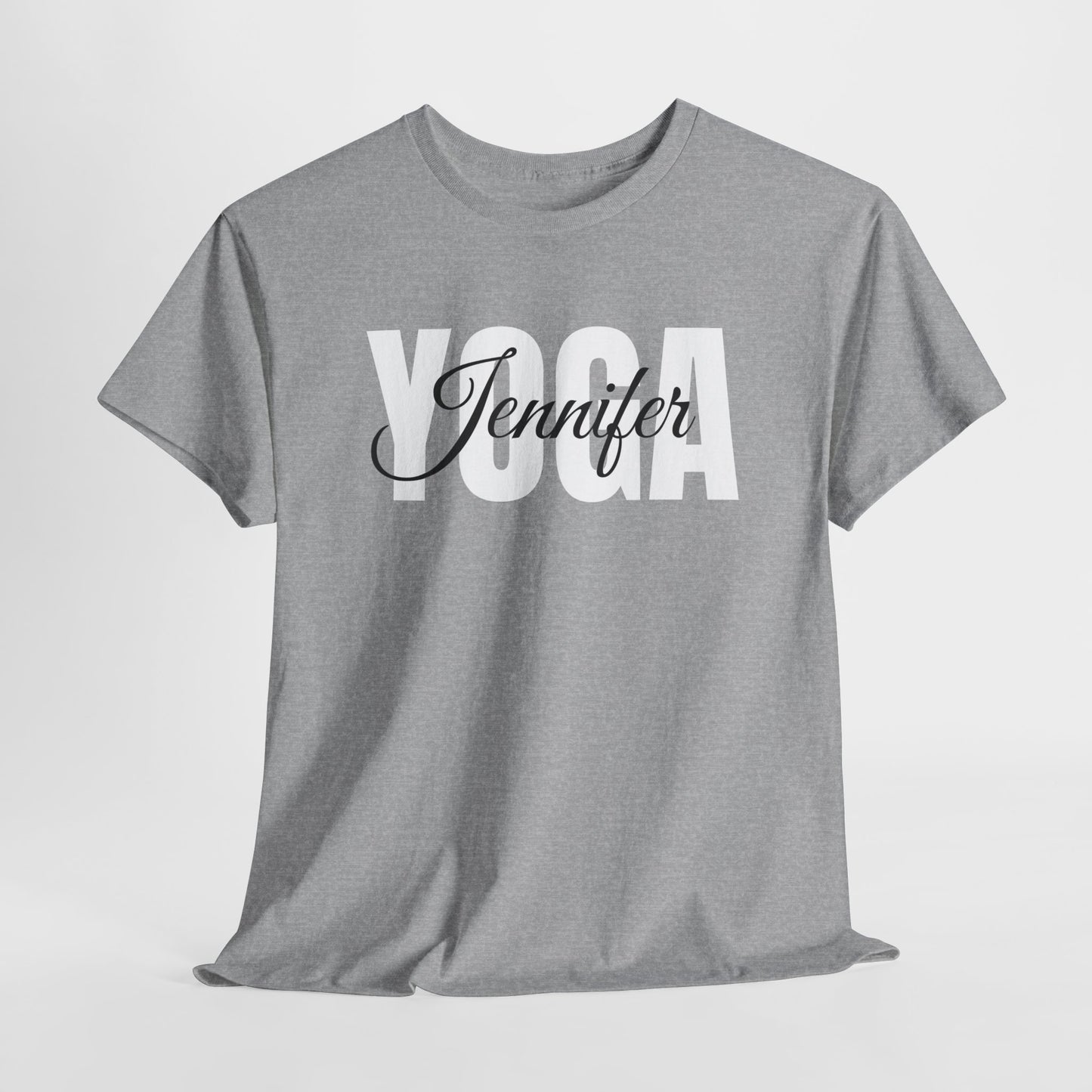 Personalized Yoga Shirt with Custom Name - Flashlander Gym Tee