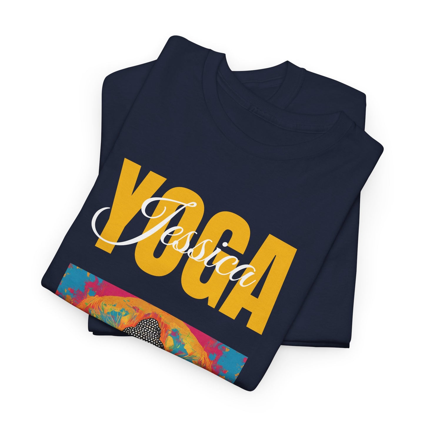 Personalized Yoga Shirt - Buddha Tee - Custom Name Flashlander Yoga Tee