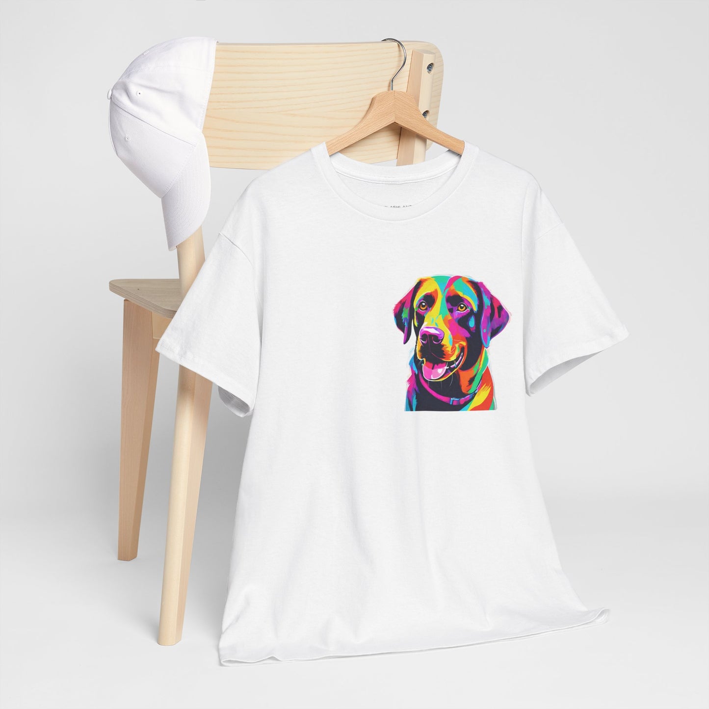 Pop Art Lab Dog in the Heart Flashlander Gym Shirt