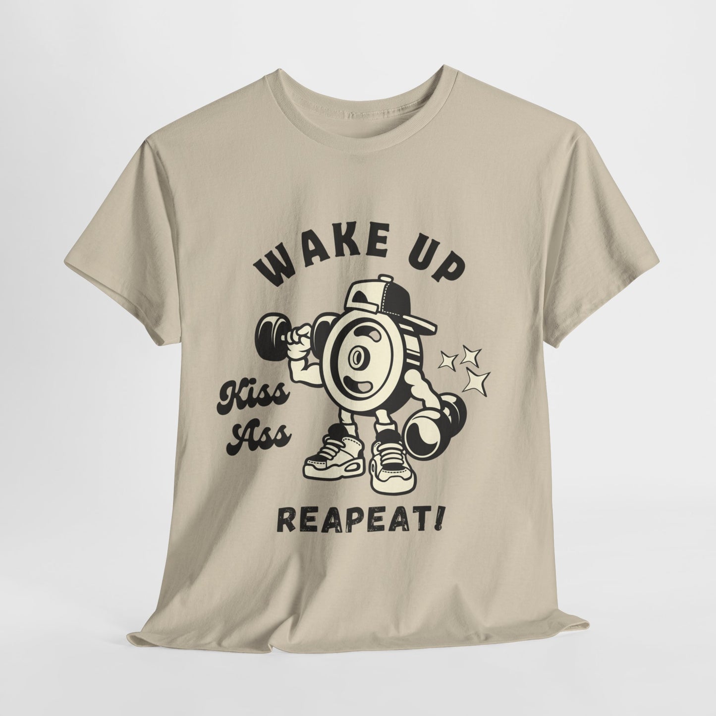 Wake Up Kiss Ass Reapeat - Flashlander Gym Shirt