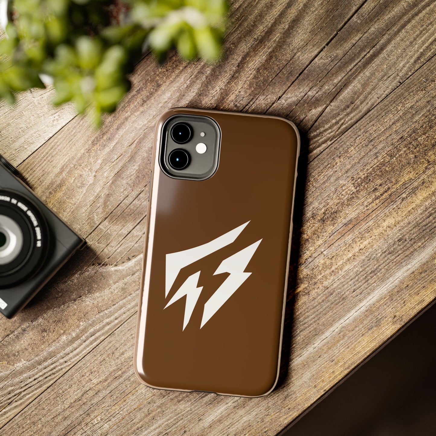 Flashlander Thunders Tough Phone Cases for all Iphone and Samsung Galaxy Brown