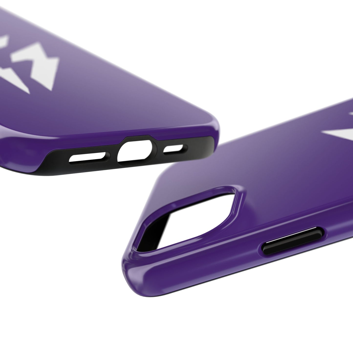 Flashlander Thunders Tough Phone Cases for all Iphone and Samsung Galaxy Purple