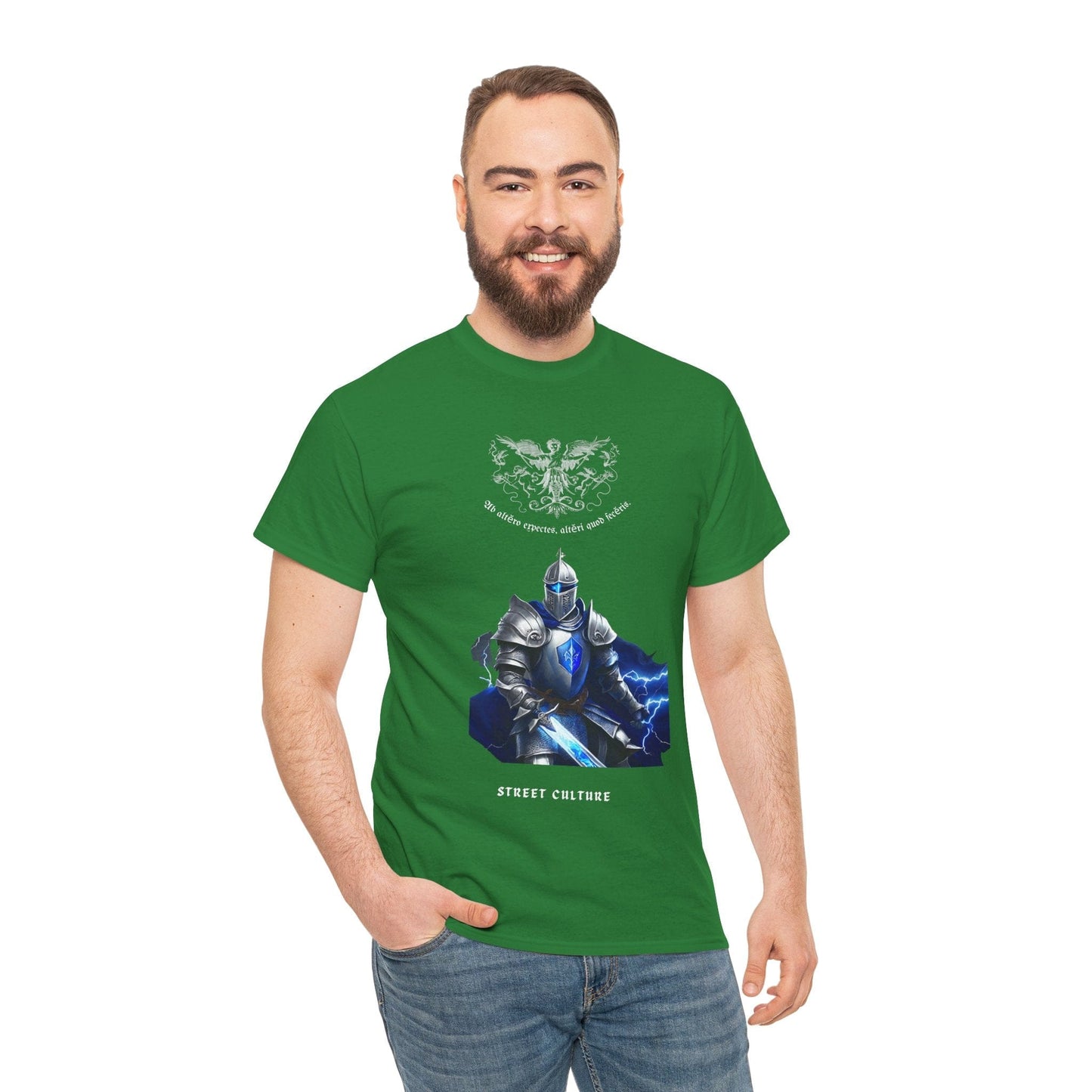 Templar Knight with Thunderblade Tee Flashlander