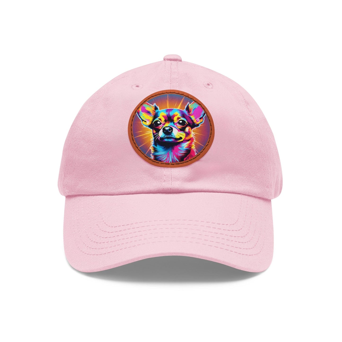 Chihuahua Dog Hat Sportswear Cap Chihuahua Cap Chihuahua Art Pop Hat Dad Hat with Patch (Round) Baseball Cap Custom Hat Flashlander