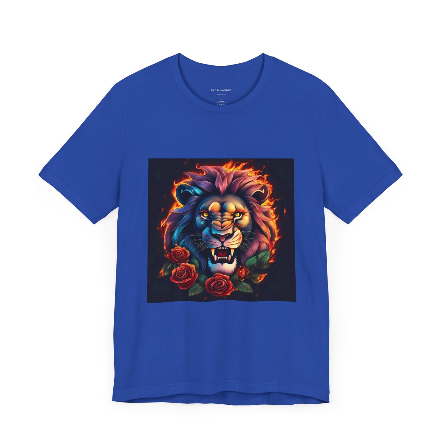 Brave Lion Flames Flashlander Gym Shirt