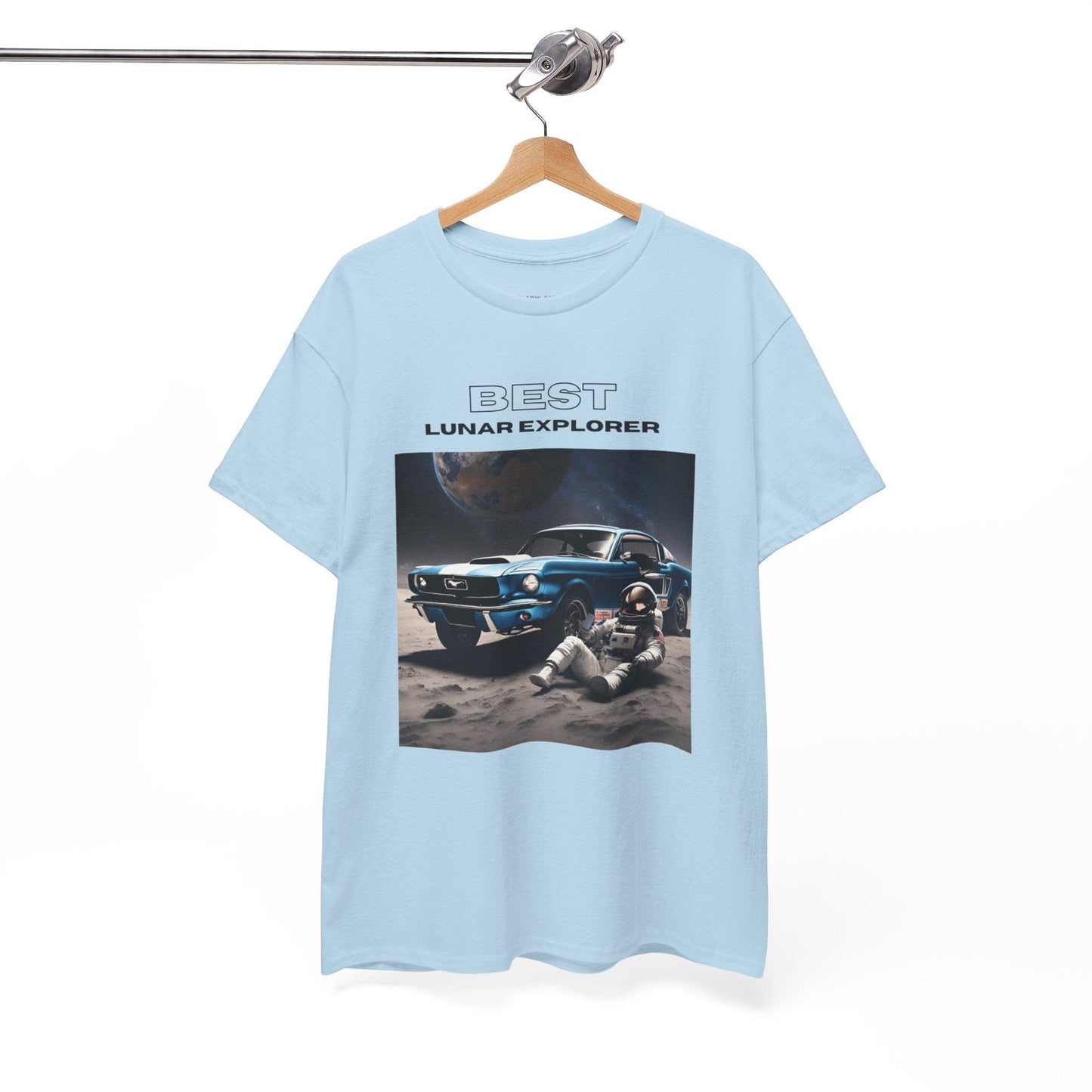 Astronaut Adventure Best Lunar Explorer Graphic Tee Flashlander