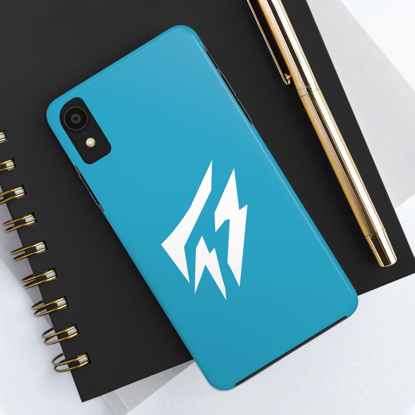 Flashlander Thunders Tough Phone Cases for all Iphone and Samsung Galaxy Blue Aqua Turquoise