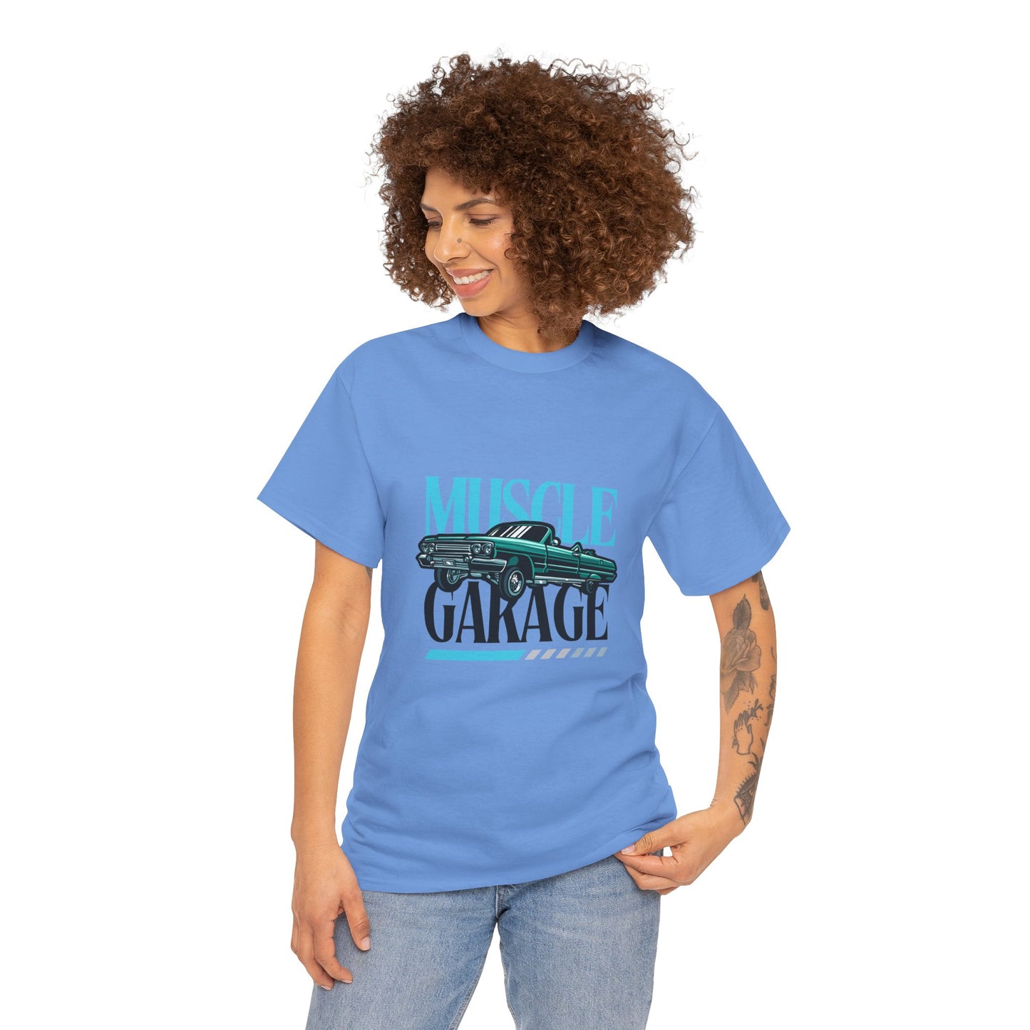 Garage de voitures vintage Muscle - T-shirt de sport Flashlander