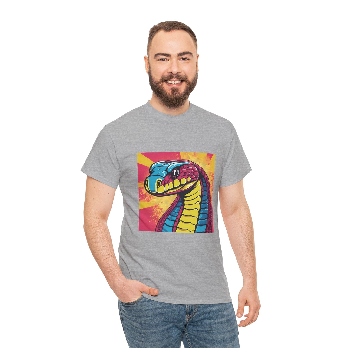 Cobra Snake Pop Art - Flashlander Gym Shirt