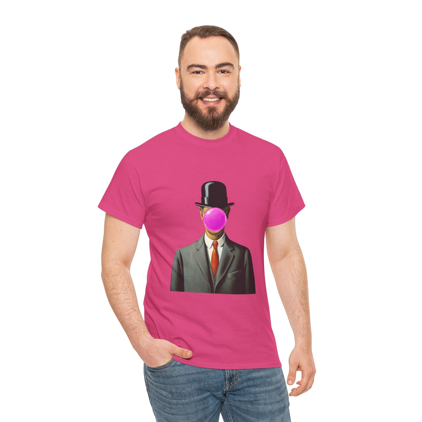 The Son Of Man with Pink Bubblegum - Flashlander Gym Shirt