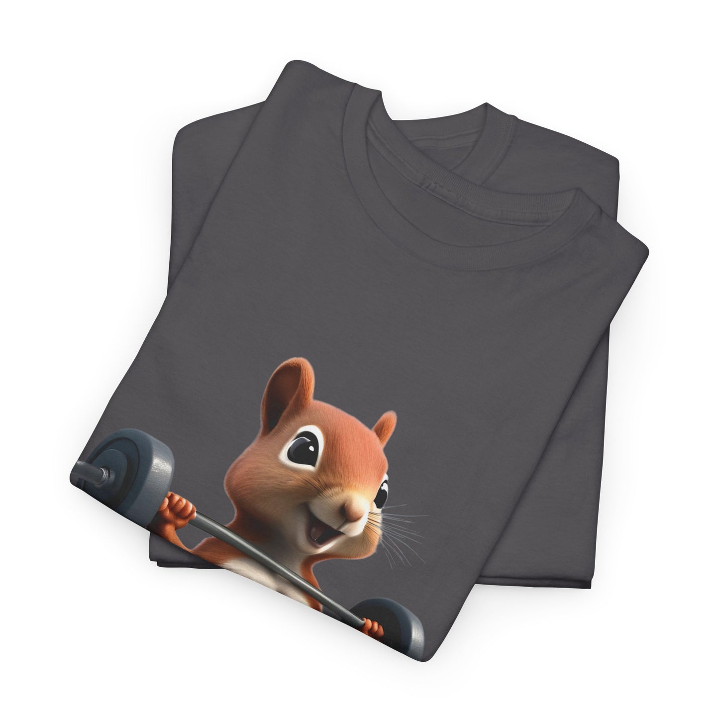 Squirrel Weightlifting Vintage Gym Shirt - Flashlander Graphic Tee