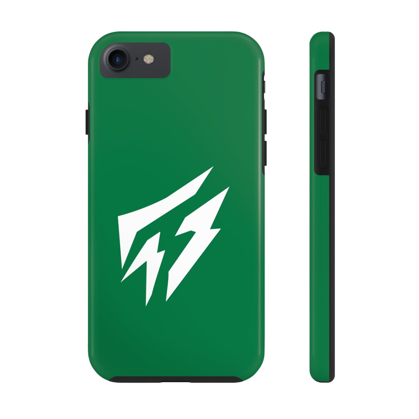 Flashlander Thunders Tough Phone Cases for all Iphone and Samsung Galaxy Dark Green