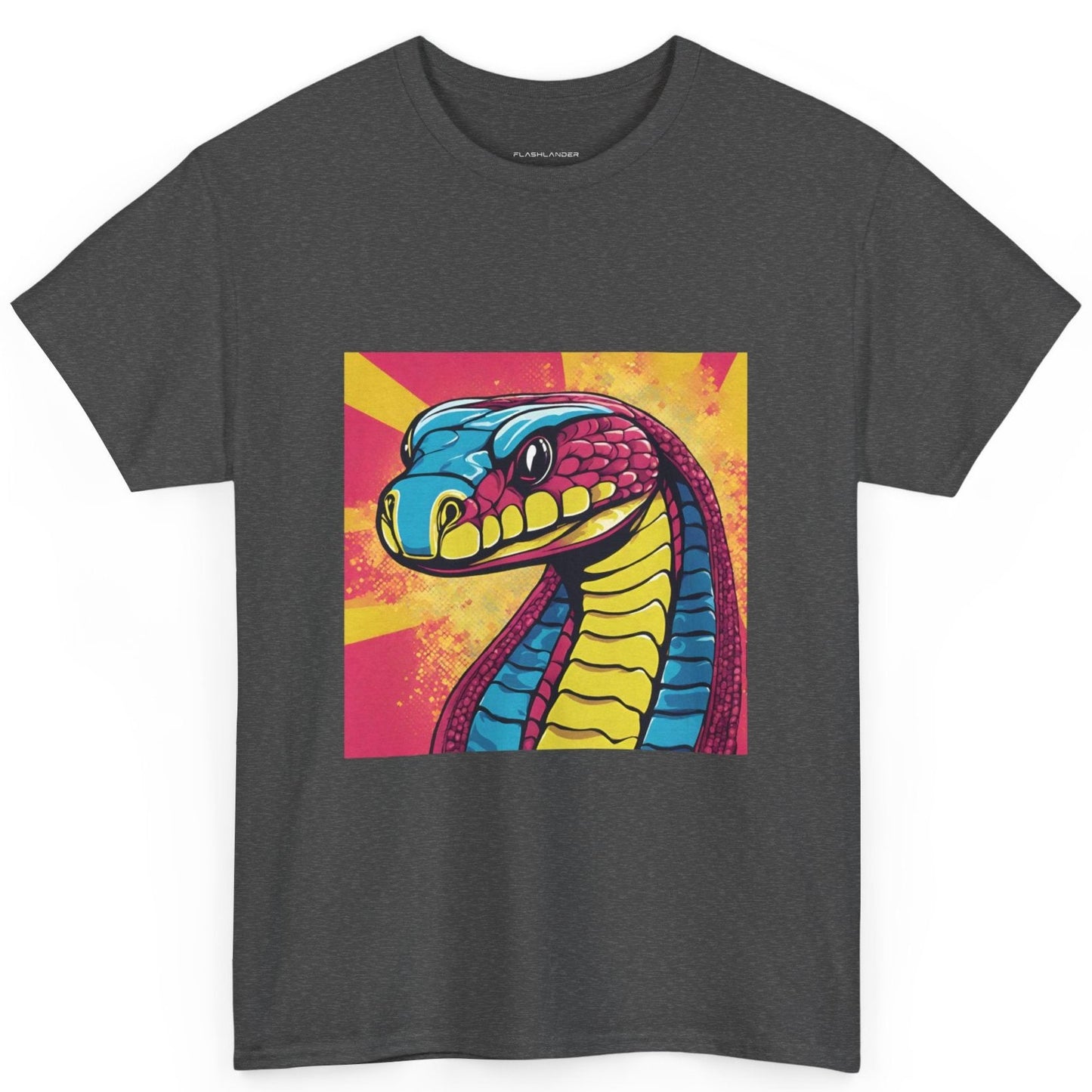 Cobra Snake Pop Art - Flashlander Gym Shirt