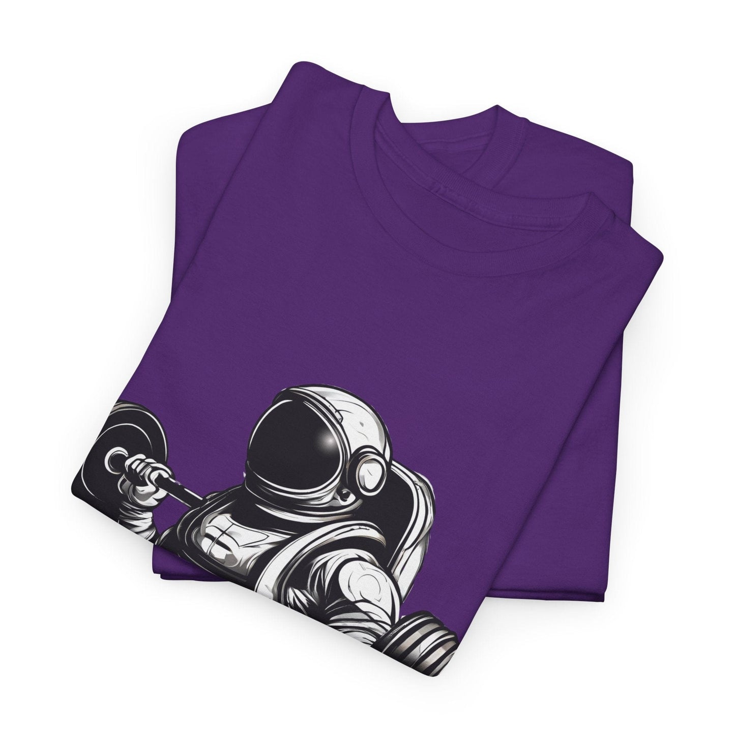 Camiseta de culturista astronauta: rompiendo límites en el espacio Camiseta gráfica de gimnasio Flashlander