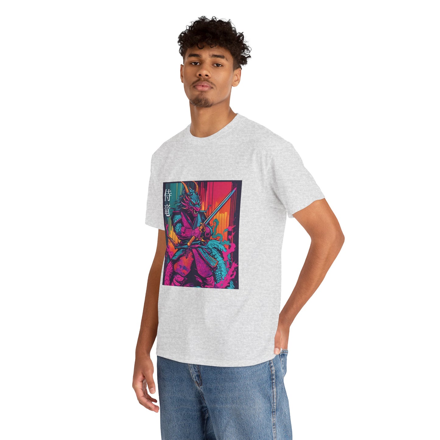 Dragon Samurai Pop Art - Flashlander Gym Shirt