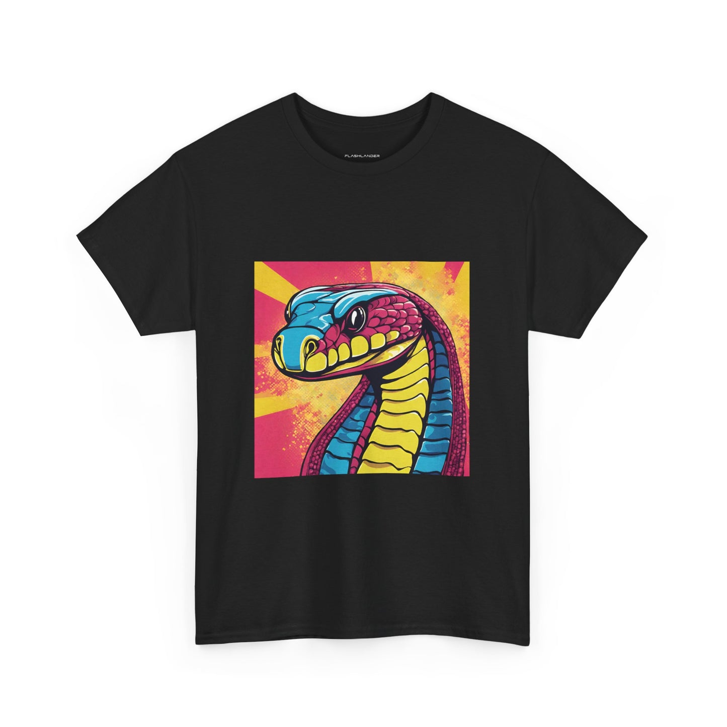 Cobra Snake Pop Art - Flashlander Gym Shirt