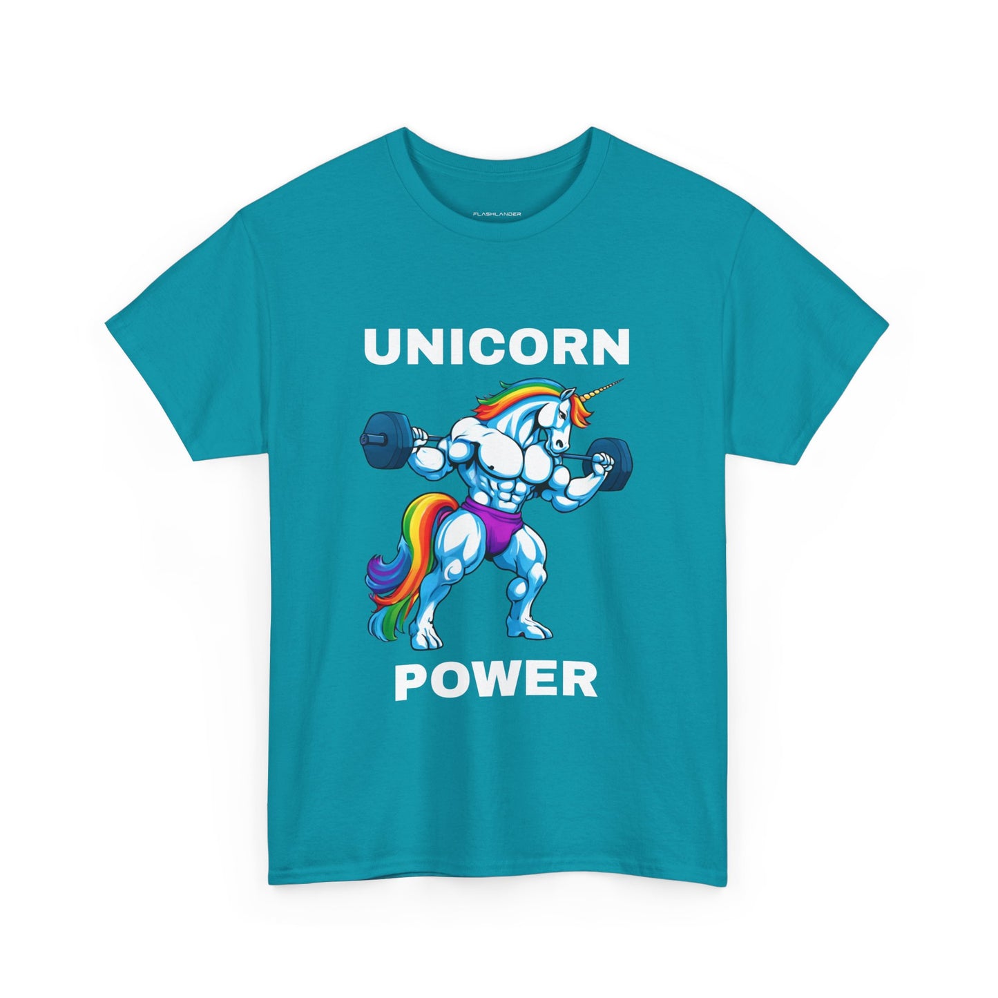 Muscle Unicorn Power  - Flashlander Gym Shirt