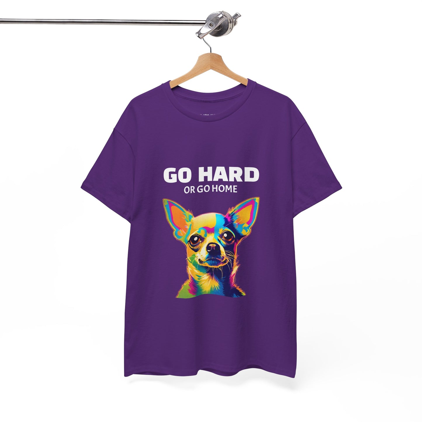 Chihuahua Dog Pop Art - Go Hard or Go Home Flashlander Gym Shirt