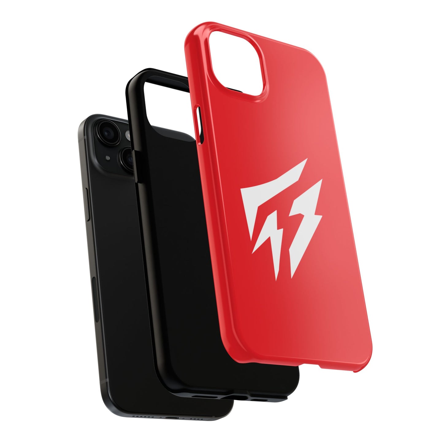 Flashlander Thunders Tough Phone Cases for all Iphone and Samsung Galaxy Red