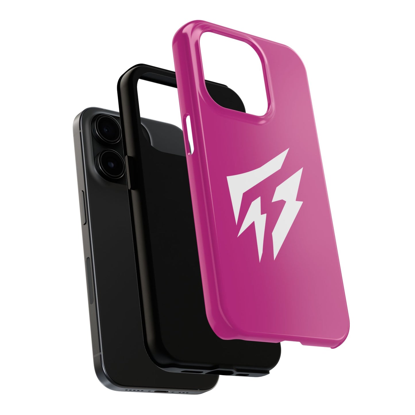 Flashlander Thunders Tough Phone Cases for all Iphone and Samsung Galaxy Dark Pink