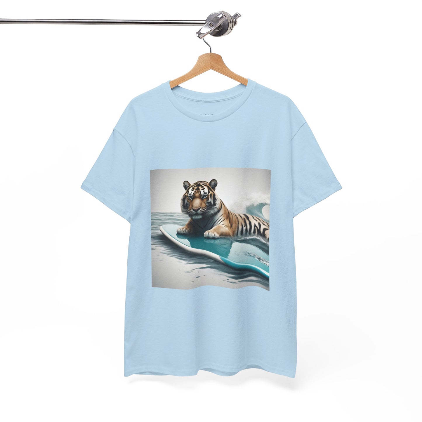 Tiger Surfing Vintage Flashlander Gym Shirt