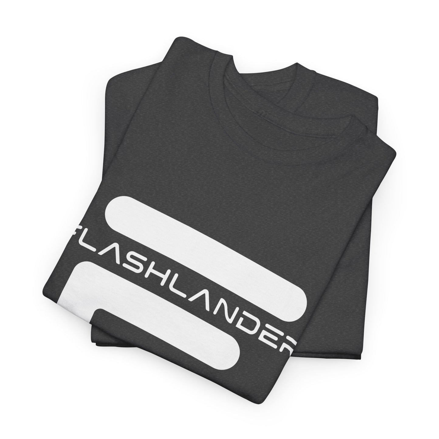 Flashlander with Iconic Crossed Logo Design Gym Shirt