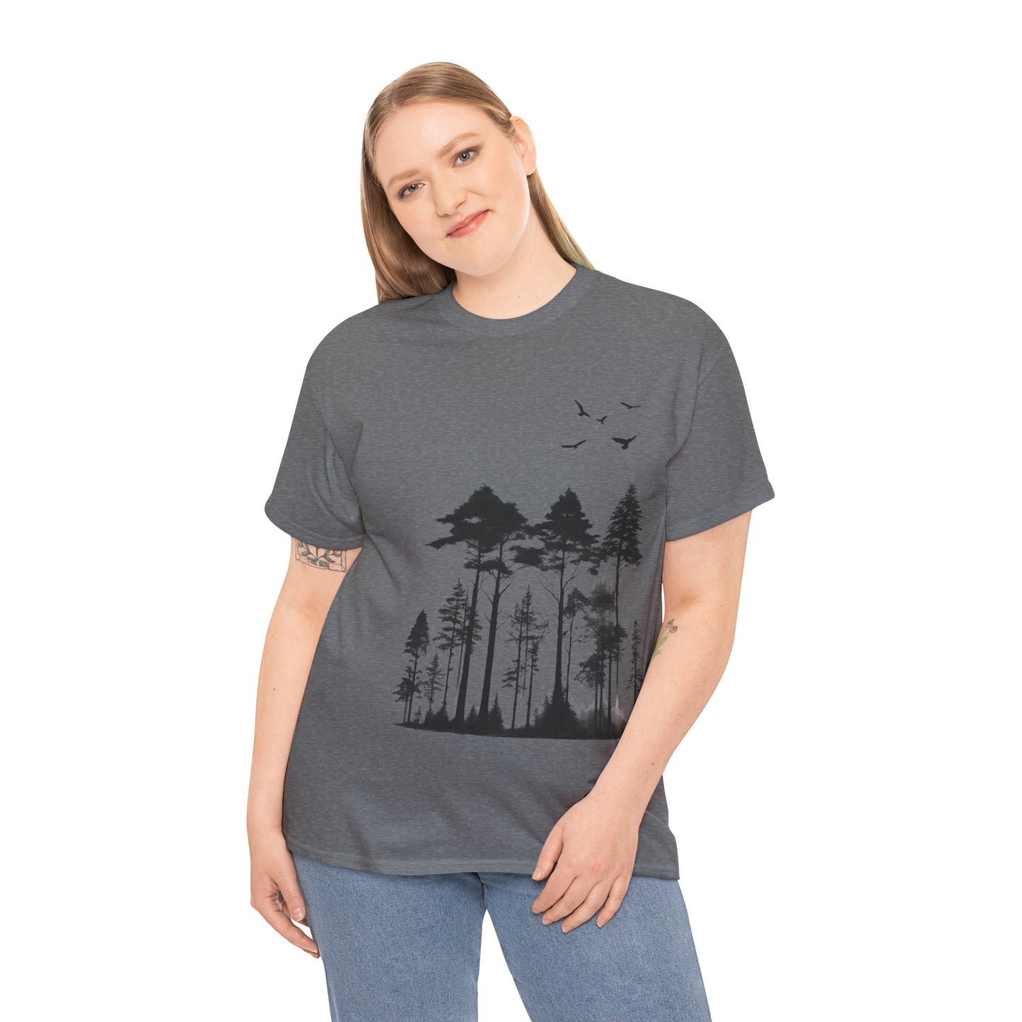 T-shirt de sport Pine Tree Forest Flashlander