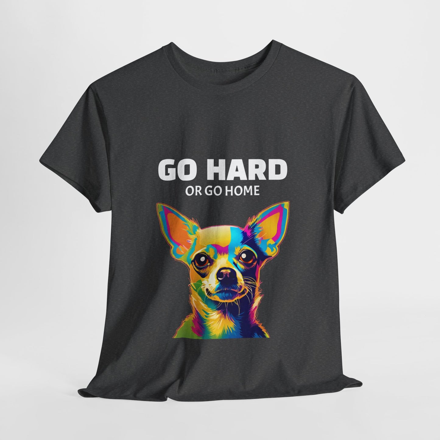 Chihuahua Dog Pop Art - Go Hard or Go Home Flashlander Gym Shirt