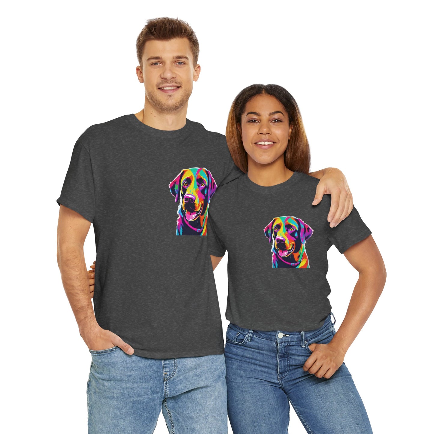 Pop Art Lab Dog in the Heart Flashlander Gym Shirt