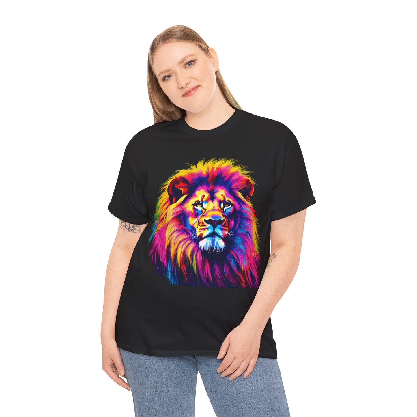 Lion Art Pop T-Shirt Flashlander