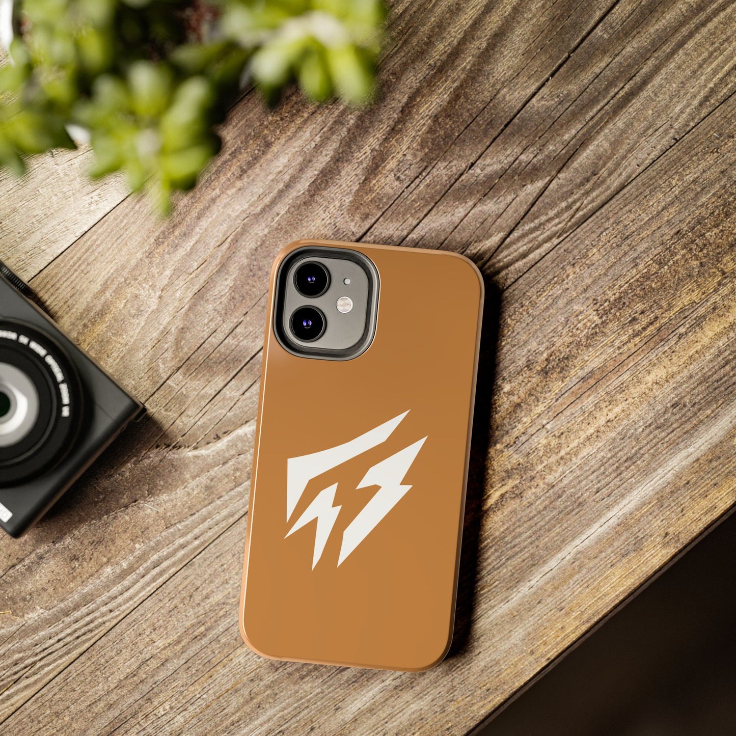 Flashlander Thunders Tough Phone Cases for all Iphone and Samsung Galaxy Light Brown