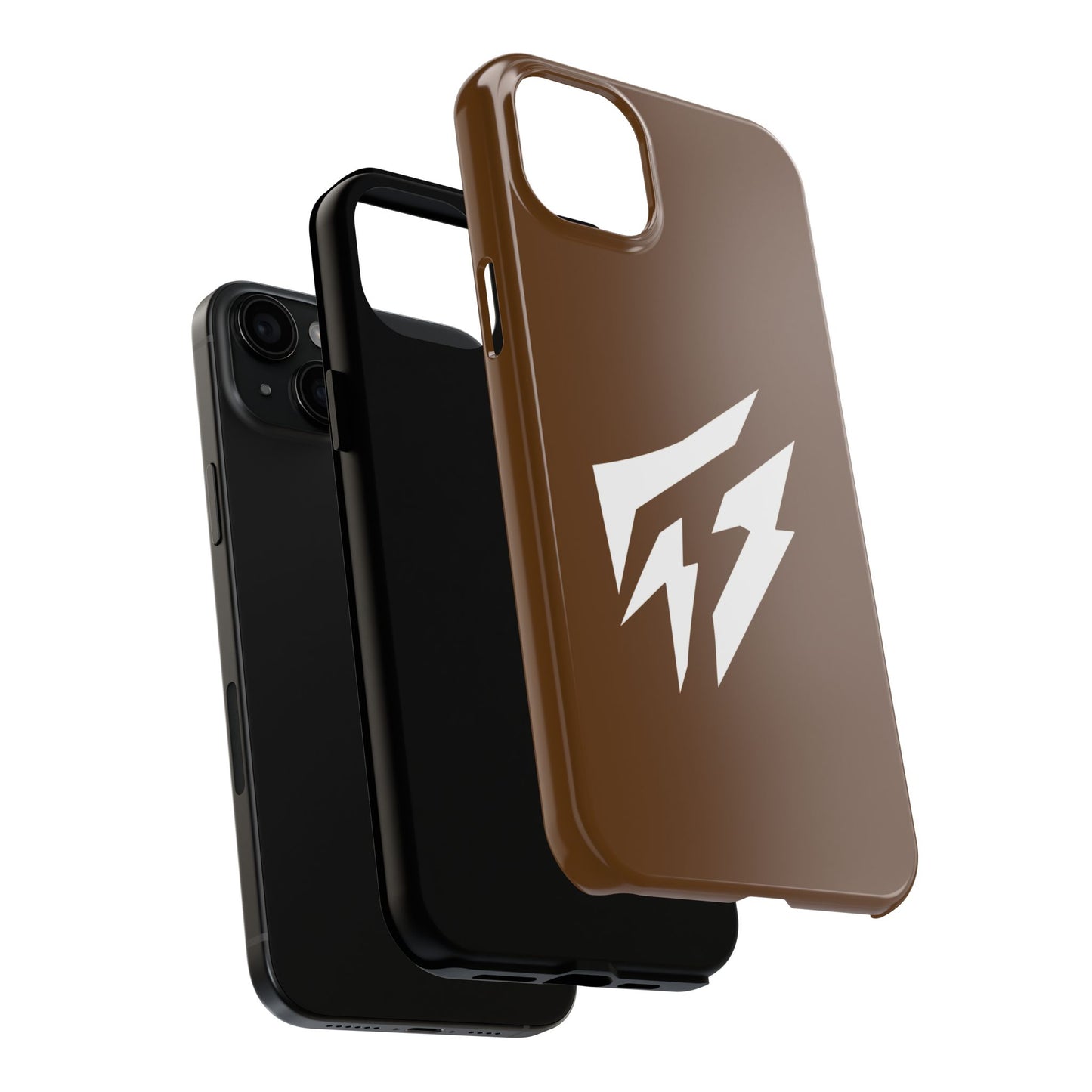 Flashlander Thunders Tough Phone Cases for all Iphone and Samsung Galaxy Brown