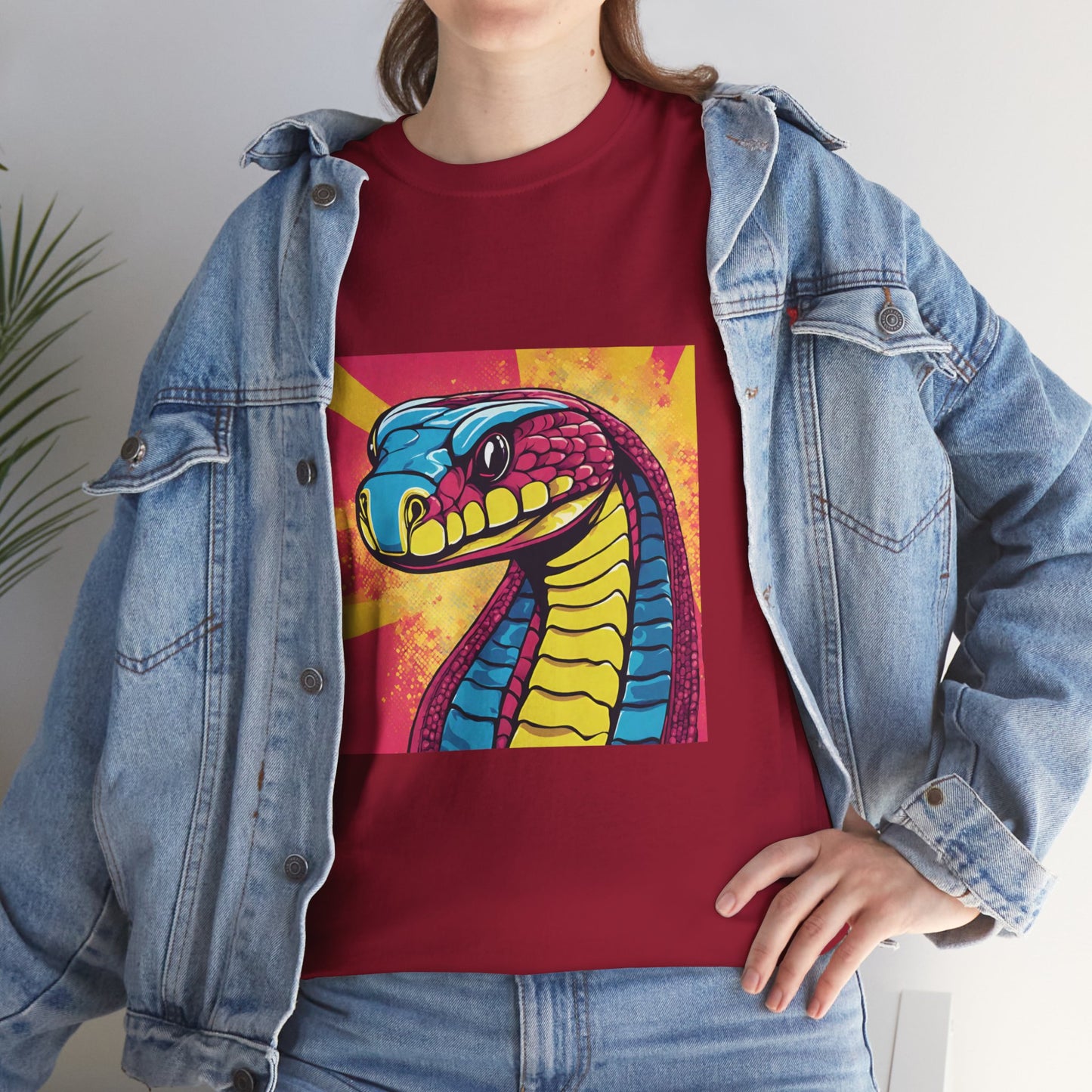 Cobra Snake Pop Art - Flashlander Gym Shirt