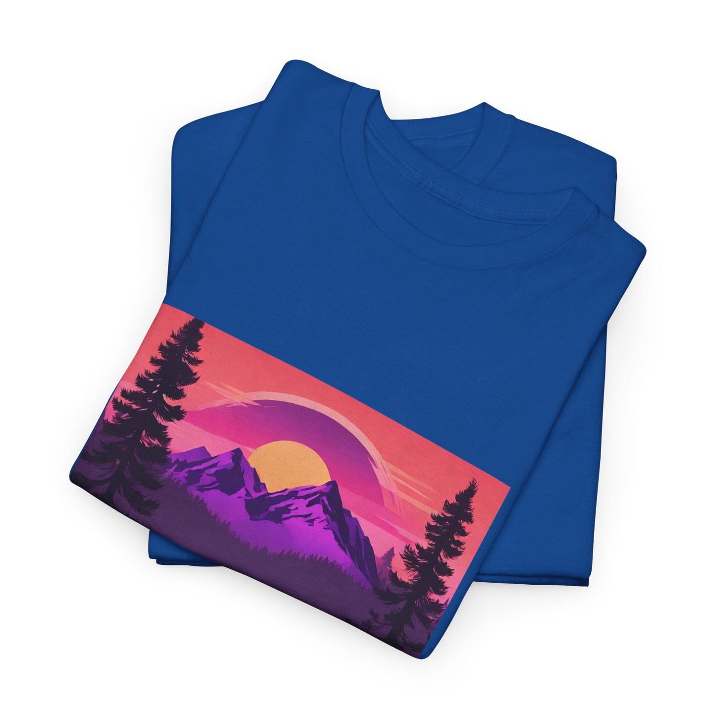 T-shirt graphique Bear Majestic Sunset Flashlander