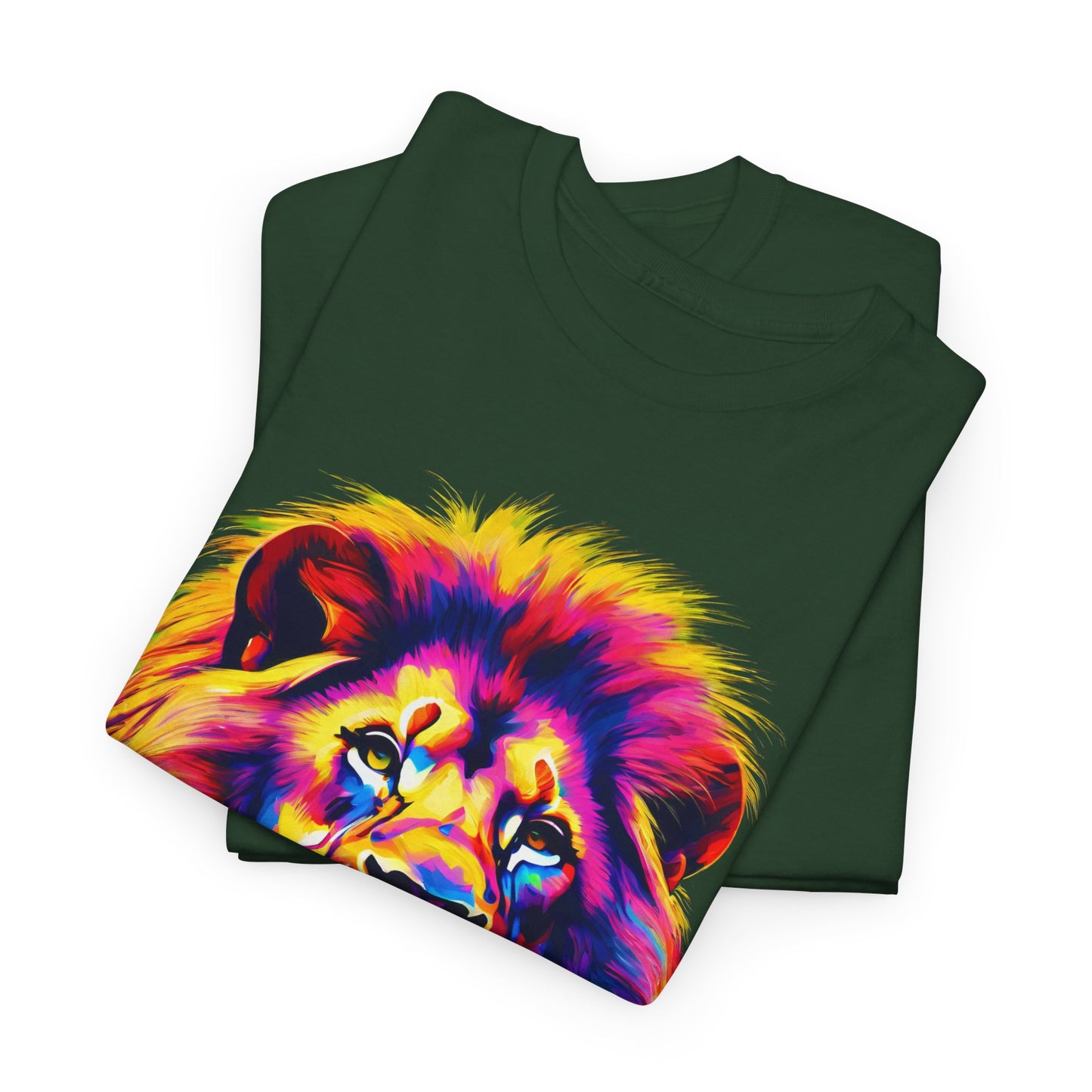 Lion Art Pop T-Shirt Flashlander