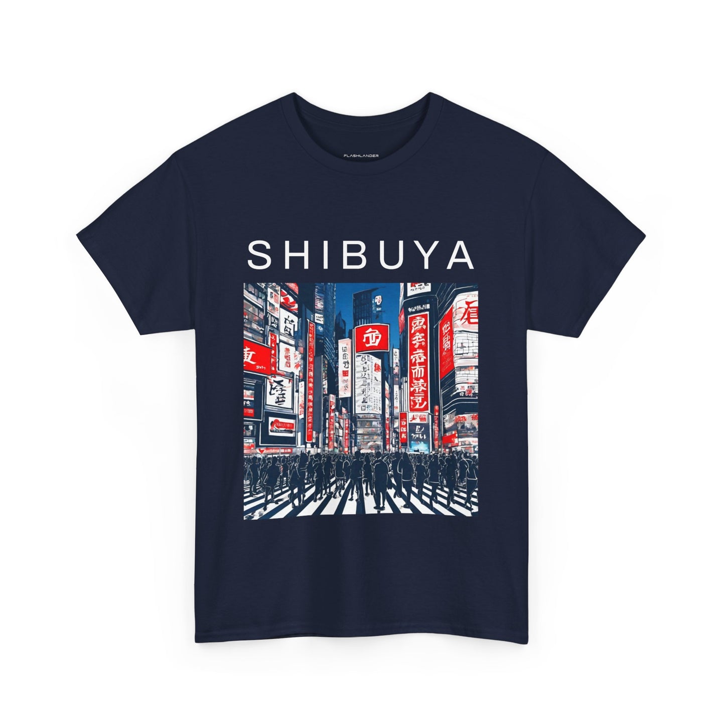 Shibuya Tokyo Street - Flashlander Gym Shirt