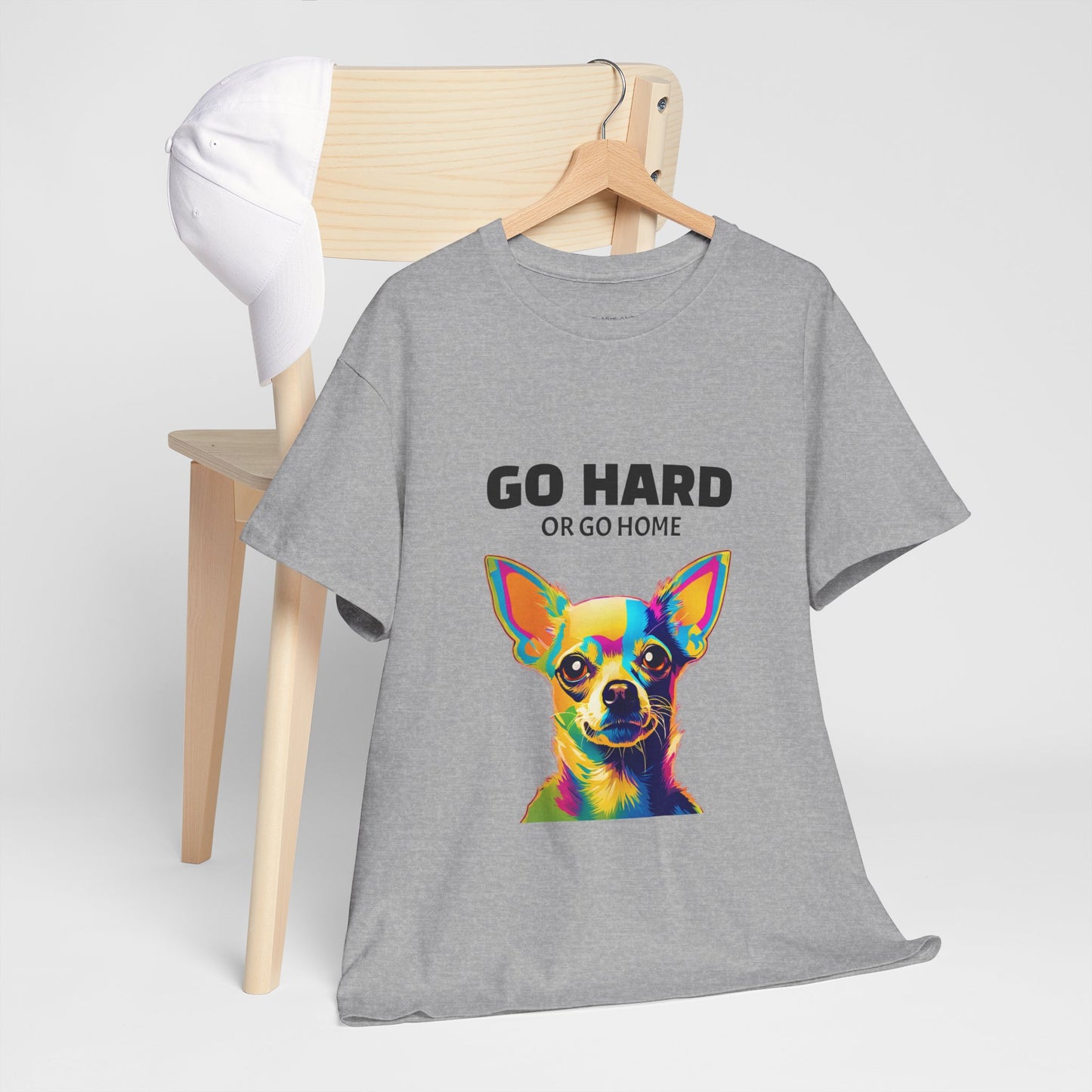 Chihuahua Dog Pop Art - Go Hard or Go Home Flashlander Gym Shirt