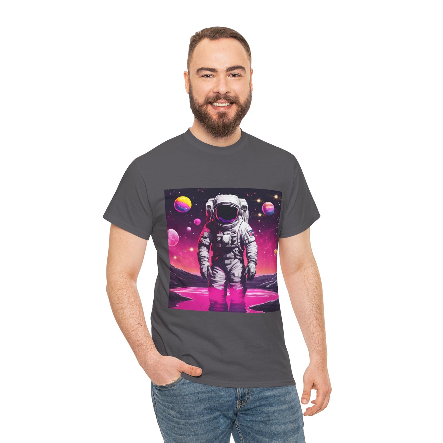 Astronaut Exploring New Worlds Flashlander Gym Shirt