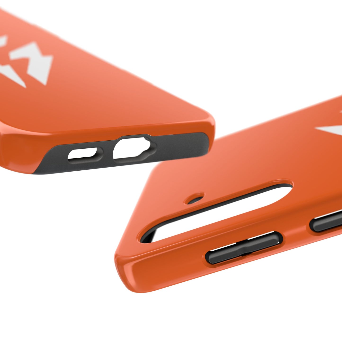 Flashlander Thunders Tough Phone Cases for all Iphone and Samsung Galaxy Orange