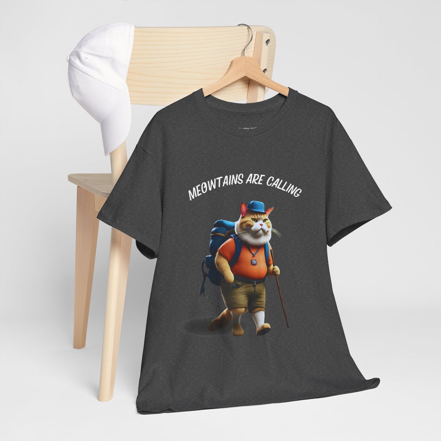 Hiking Cat Mewtains Are Calling - Flashlander Sport Shirt