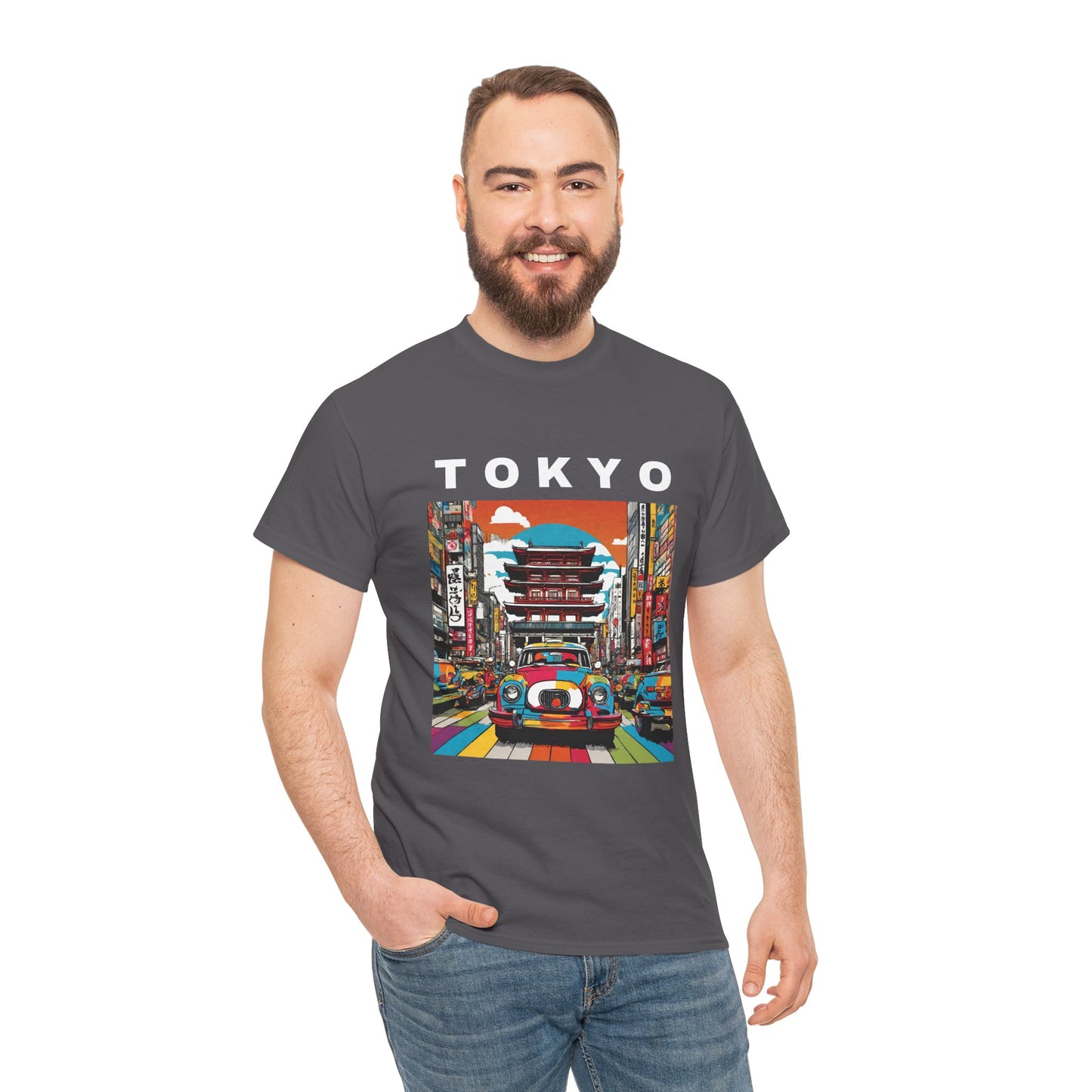 Tokyo Vintage Street Art Pop - Flashlander Gym Shirt